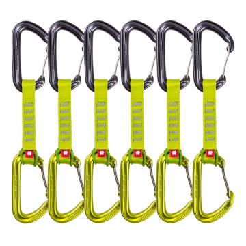 Paquete de Anillas Hawk QD Wire ECO-PES 16mm 10cm 6Pack - Ocun
